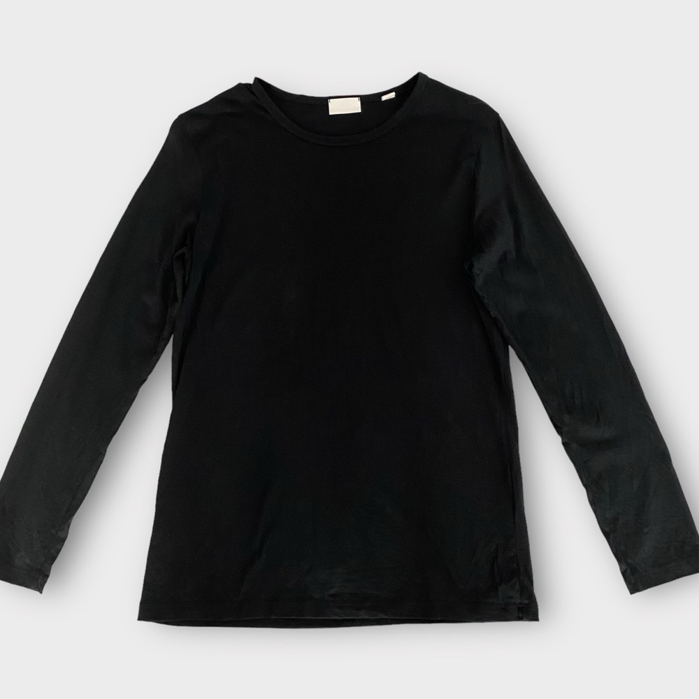 Handvaerk Women’s Shirt Top Medium Slim Fit Minimalist Peruvian Pima Cotton